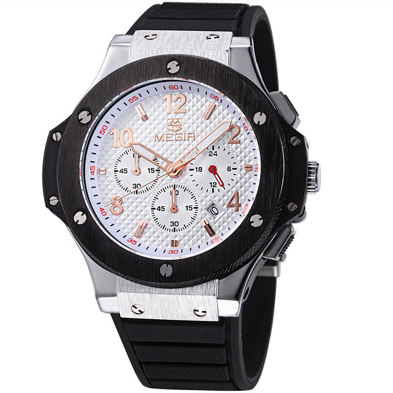 Watches Men Quartz Wrist Watch Male Sports Military Chronograph Watches