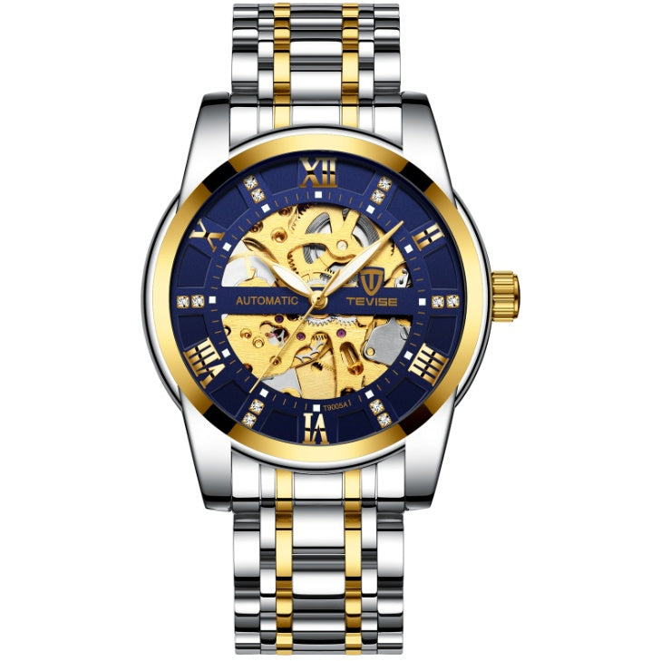 Men''s Fashion Watch Fashion Automatic Mechanical Watch Hollow Watch Waterproof Men''s Watch