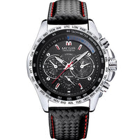 Original 1010 Leather Strap 3ATM Waterproof Quartz Business Mens Watches