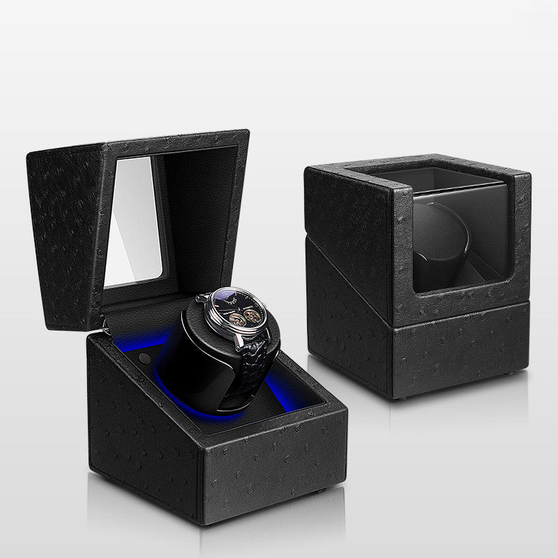 Automatic mechanical watch rotating device