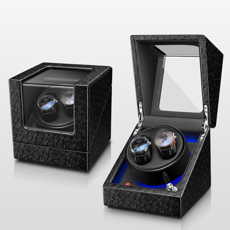 Automatic mechanical watch rotating device