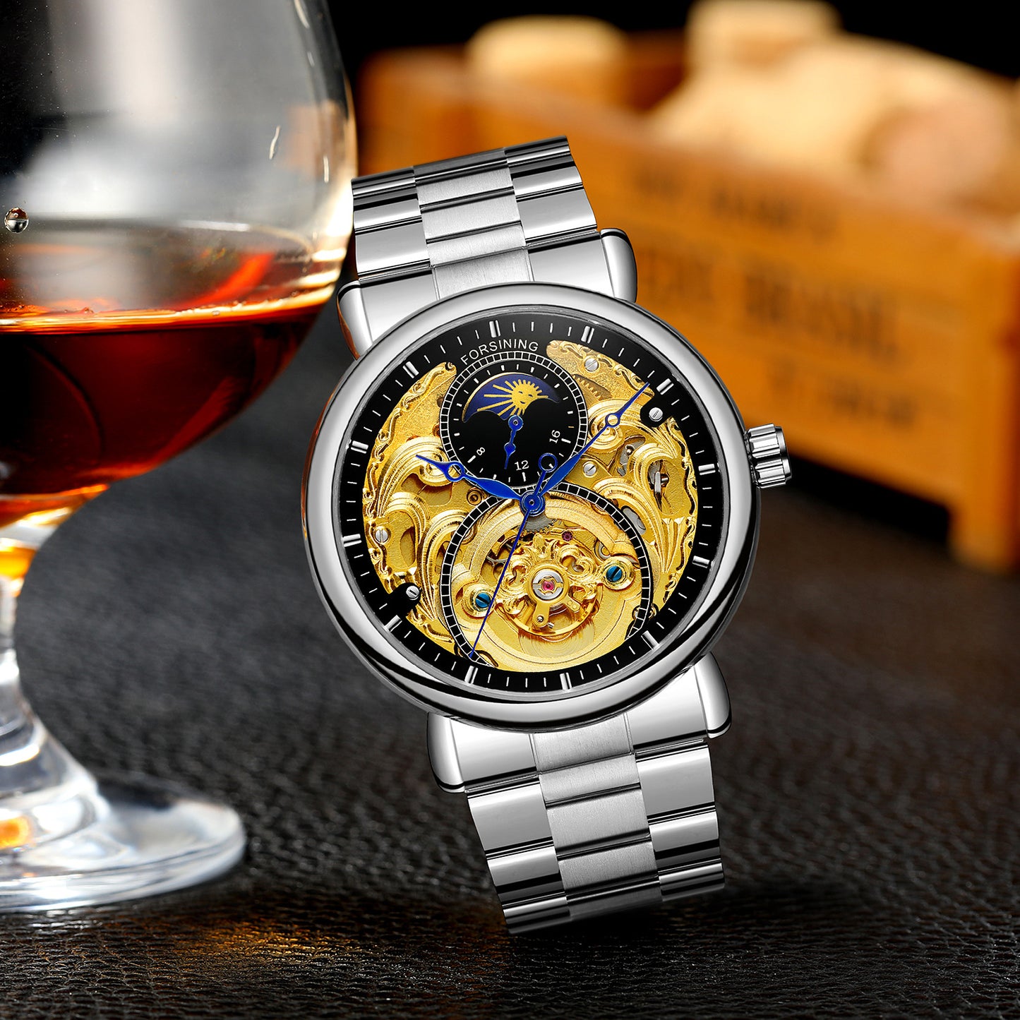 Automatic mechanical men's watch