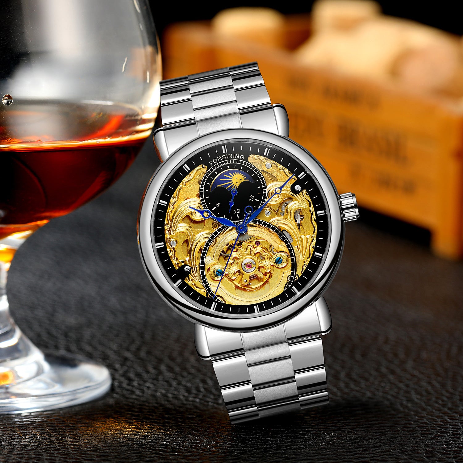 Automatic mechanical men's watch