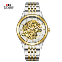 Detective automatic table watch men burst Jinlong waterproof luminous lovers mechanical watch