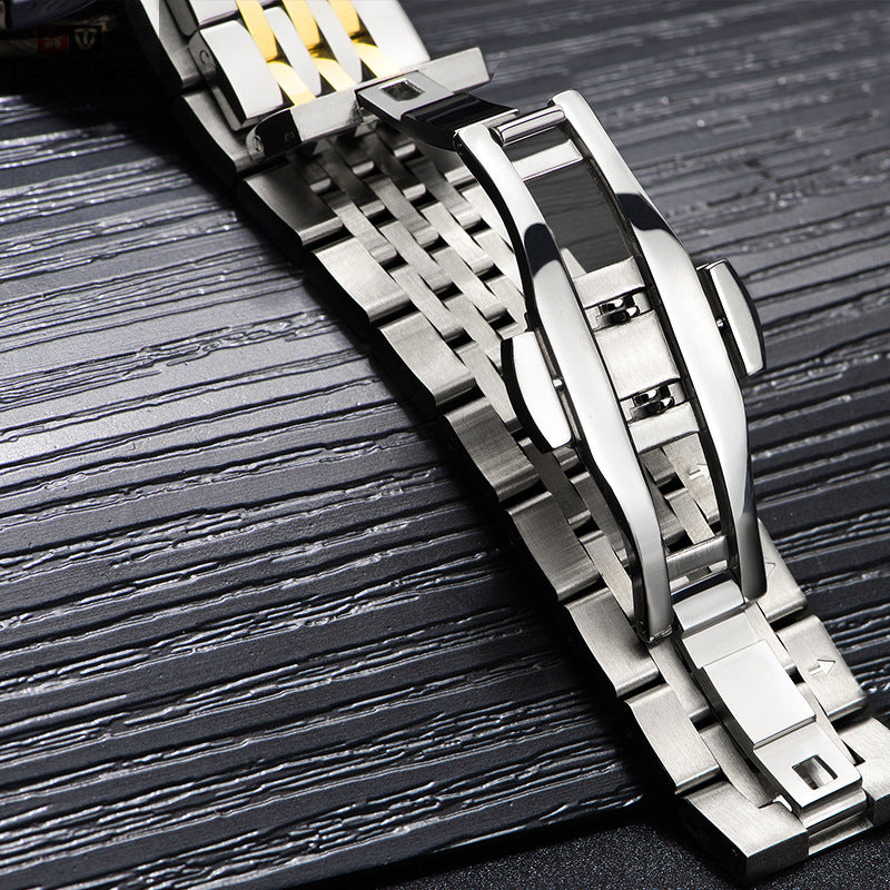 Detective automatic table watch men burst Jinlong waterproof luminous lovers mechanical watch