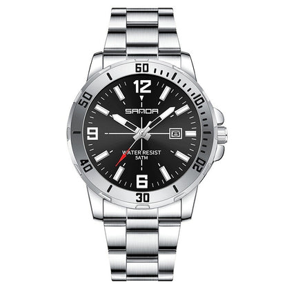 Multifunctional Waterproof Quartz Watch For Men