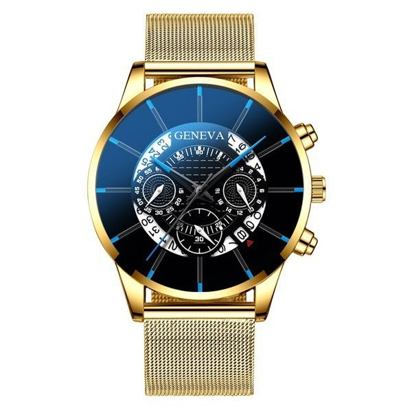 Three eyes with calendar men watch