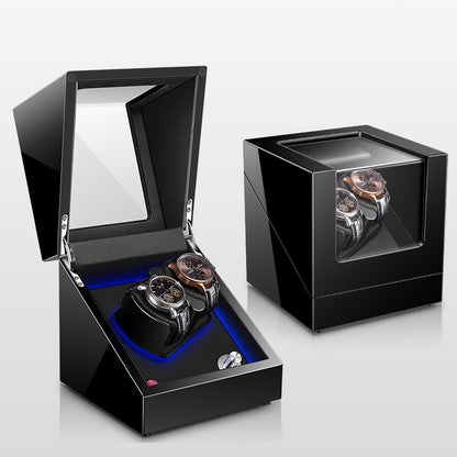 Automatic mechanical watch rotating device