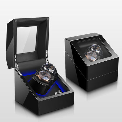 Automatic mechanical watch rotating device