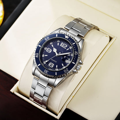 Fashion Simple Scale Quartz Watch For Men