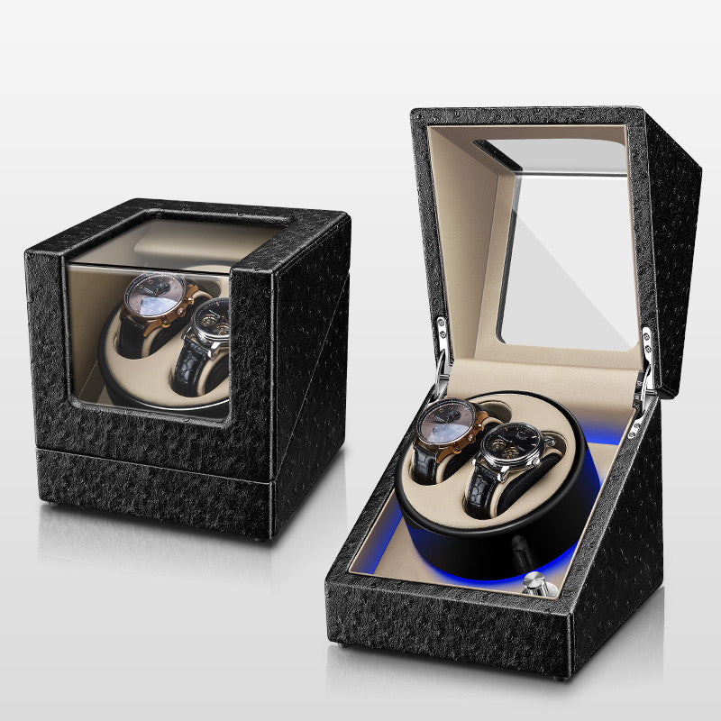 Automatic mechanical watch rotating device