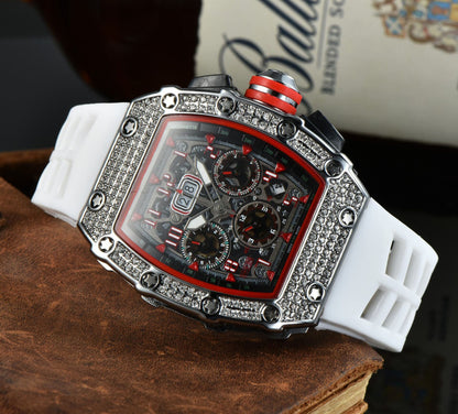 Fashion Diamond Gypsophila Watch Men