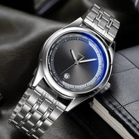 Business Men's Watches Men Steel Luminous Sports Men's Watches Waterproof Wristwatch
