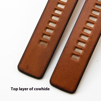 Retro Leather Watch Band Men