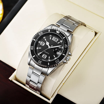 Fashion Simple Scale Quartz Watch For Men