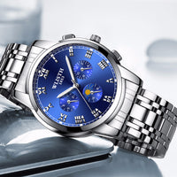 Watches Male Business Nightlight Watch Waterproof Watch