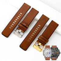 Retro Leather Watch Band Men