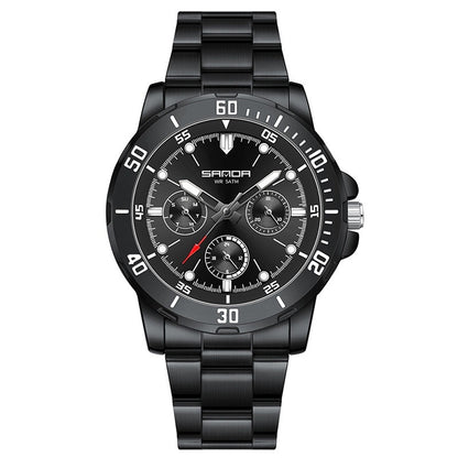 Multifunctional Waterproof Quartz Watch For Men