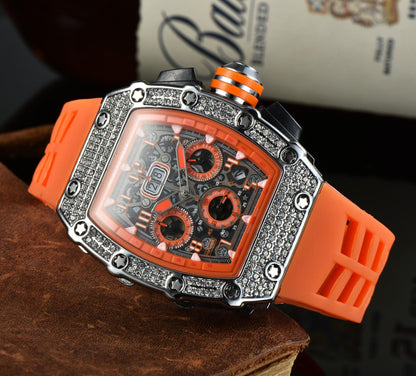 Fashion Diamond Gypsophila Watch Men